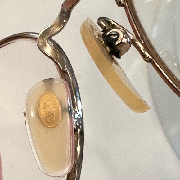VTG Polo - Gold-Toned Round Rx Eyeglass Frames - EUC, w/ Ralph Lauren Hard-Case - Picture 11 of 17